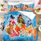 thumbnail image 1 of x1121 Bed SheetsWinx Club Quilt Love Child Duvet Cover Set HD Comforter Cover Bedclothes for Kids Bedding Sets Bedroom Decor 3-Piece Bedding Set (1 Duvet Cover + 2 Pillow Shams) nj1121, 1 of 5