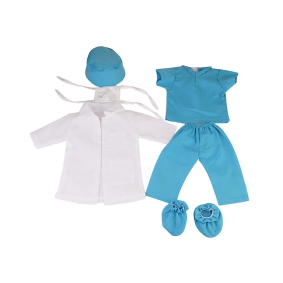 Muñecas Scrub 18 Pulgadas Cómodo Para Muñecas Americanas Muñecas De Moda De 18 Pulgadas Niños Azul