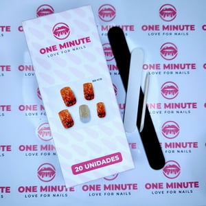 One Minute - Uñas Gel Semicuradas Diseño 135