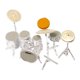 thumbnail image 5 of Pintado A Mano 1:64 Rock Music People Figura Dioramas Fairy Garden Movie Props Black Drum Set, 5 of 5