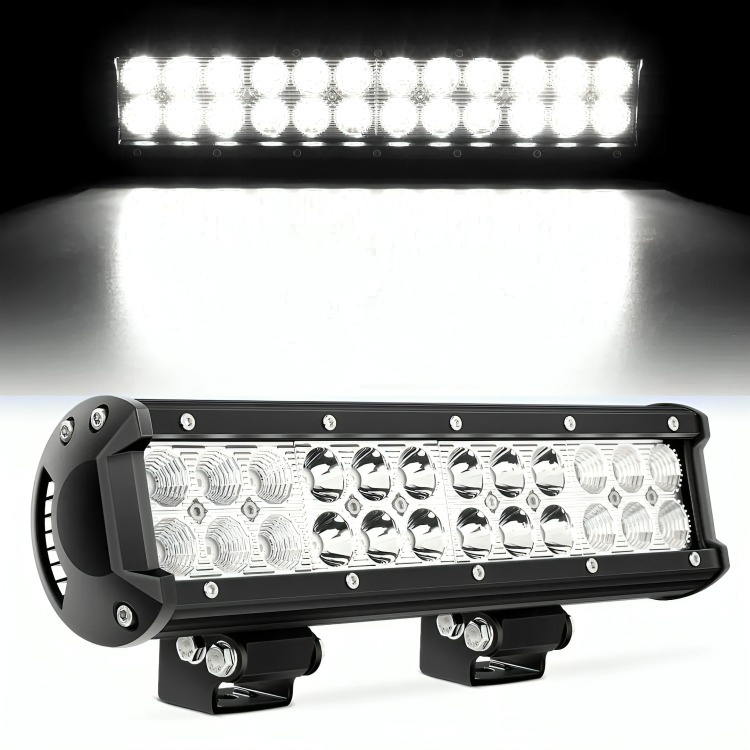 Genérico - Barra Led 4X4 Neblinero 72W 24 Led