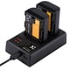 thumbnail image 2 of Kit Cargador Dual + 2 Baterías Lp-e6 Canon 2250 Mah, 2 of 3