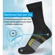 thumbnail image 5 of Calcetines suaskk para mujer con amortiguación, 5 pares, transpirables, 5 of 7