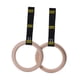 thumbnail image 2 of 2 Piezas Anillos De Gimnasia Anillos De Ejercicio Para Parque Entrenamiento De Cuerpo Completo En Casa Gimnasio 28 Mm Anillos, 2 of 5