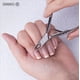 thumbnail image 4 of Alicates para cutículas Mundial S/A Prem, de acero inoxidable, color plateado, 4 of 4