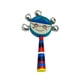 thumbnail image 1 of Cascabel Sonajero De Madera Azul Instrumento Juguete Para Niños, 1 of 3