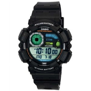 Casio - Reloj Fishing Gear Line Digital Cuarzo Ws-1500H-1A Ws1500H-1 100M Para Hombre