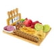 thumbnail image 2 of Tabla Picar Queso Embutido Utensilio Soporte Funcional Jhn, 2 of 3