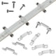 thumbnail image 1 of Soportes de montaje para tira LED MMSD, paquete de 100 piezas con tornillos, 1 of 7