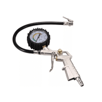 Genérico - Pistola Para Inflar Y Calibrar Neumaticos Con Manómetro