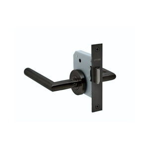 Stark Design - Cerradura De Embutir Función Simple Paso. Manillas Modelo: Tutu. (Negro Mate). Sku: Sde240-Bl.Kit.Tutu