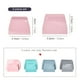 thumbnail image 2 of 2pcs Bench Scraper, Flexible Plastic Multipurpose Kitchen Pastry Cutter Tool, Food Scrapers For Bread Dough Baking Cake Fondant Icing, 2 of 4