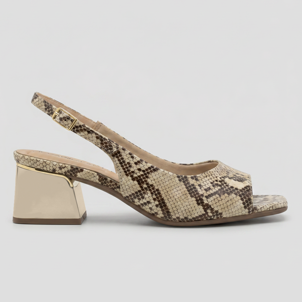 Sandalia Mujer Reptil Renee Piccadilly