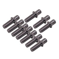 Magideal - Varillas De Tensión De Tambor Antióxido De Metal, 10 Uds., Rosca Profunda Suave, Tornillo Fijo Fuerte Para Tambor De Caja, Piezas De Repuesto De Bombo M6X15Mm