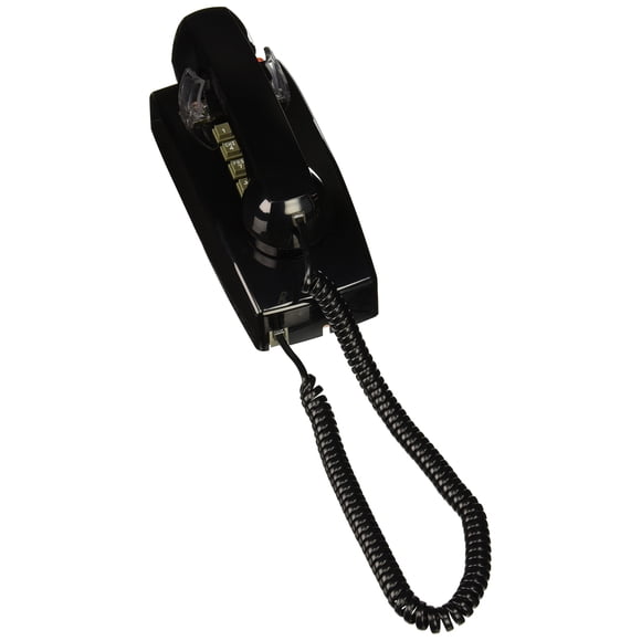 Teléfono fijo Cortelco 255400-VBA-27MD, 1 auricular, negro