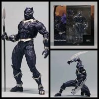 Unbranded - Figura De Acción Articulada De Pantera Negra 15 Cm, Set En Caja