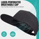thumbnail image 2 of GORRA AOPREL de Visera Plana Ajustable Resistente al Agua - Negra, 2 of 7