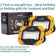 thumbnail image 1 of Reflector LED Sunzone 10W 750lm Portatil AA IP44 2 Pack, 1 of 3