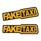 thumbnail image 5 of 2 Piezas Pegatinas De Coche Calcomanías Accesorios Exteriores Para Motocicletas Amarillo Negro, 5 of 5
