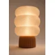 thumbnail image 1 of Lámpara de Mesa Velador SLVJE Mallow Glow E27 Impresa en 3D Chocolate / Beige + Ampolleta, 1 of 1