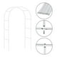 thumbnail image 4 of Metal Arco Jardín Plantas Globos Matrimonio Para Plantas - Altura ajustable, 4 of 6
