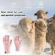 thumbnail image 2 of Guantes mágicos de lana de invierno para mujer con pantalla táctil y forro polar cálido., 2 of 5