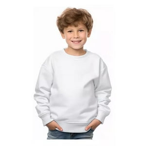 Creaprint - Poleron Sublimacion Junior Cuello Redondo Polo Talla 8