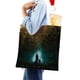 thumbnail image 4 of Wildwood Bolso de tela con estampado de lienzo para mujer, bolsa de compras reutilizable y estética, con cremallera interior, regalo para mujer,40*40cm., 4 of 6