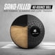 thumbnail image 4 of Slam Ball Yes4All, 30 kg de peso, relleno de arena de PVC, color negro, 4 of 7