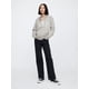 thumbnail image 2 of Sudadera con Capucha GAP para Mujer con Logo, Cierre Completo, Gris XS, 2 of 4