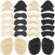 thumbnail image 1 of Almohadillas de tacón para zapatos de mujer, 16 pares, LHHXX33, 1 of 7