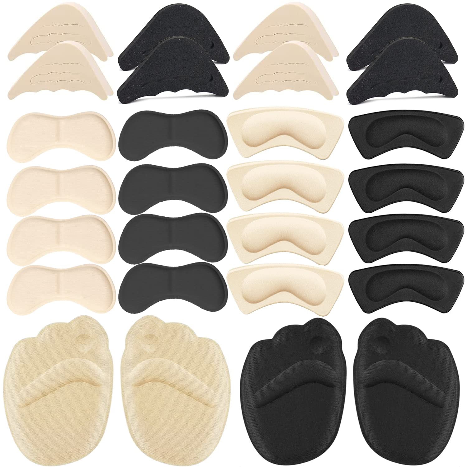 Almohadillas De Tacón Para Zapatos De Mujer, 16 Pares, Lhhxx33