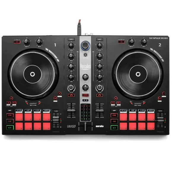 Controlador de DJ Compacto Hercules Inpulse 300 MK2