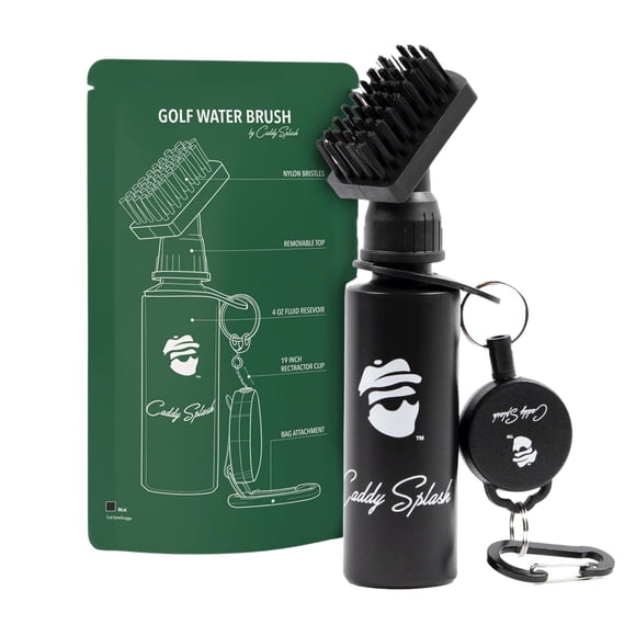 Limpiador de cepillos para palos de golf Caddy Splash con agua, capacidad de 120 ml