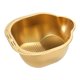 thumbnail image 1 of Colador De Arroz Inclinado, Cuenco Para Lavar, Versátil Para Limpiar Y Lavar Frutas, Dorado, 1 of 3