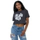thumbnail image 1 of Polera Mujer Fun Manga Corta Crop Gris Oscuro Corona, 1 of 5