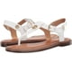 thumbnail image 1 of Sandalias Tommy Hilfiger Bennia Flat para mujer, color blanco, talla 37, 1 of 3