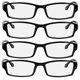 thumbnail image 2 of Gafas de lectura TruVision Readers 9501HP negras 2.00, paquete de 4, 2 of 8