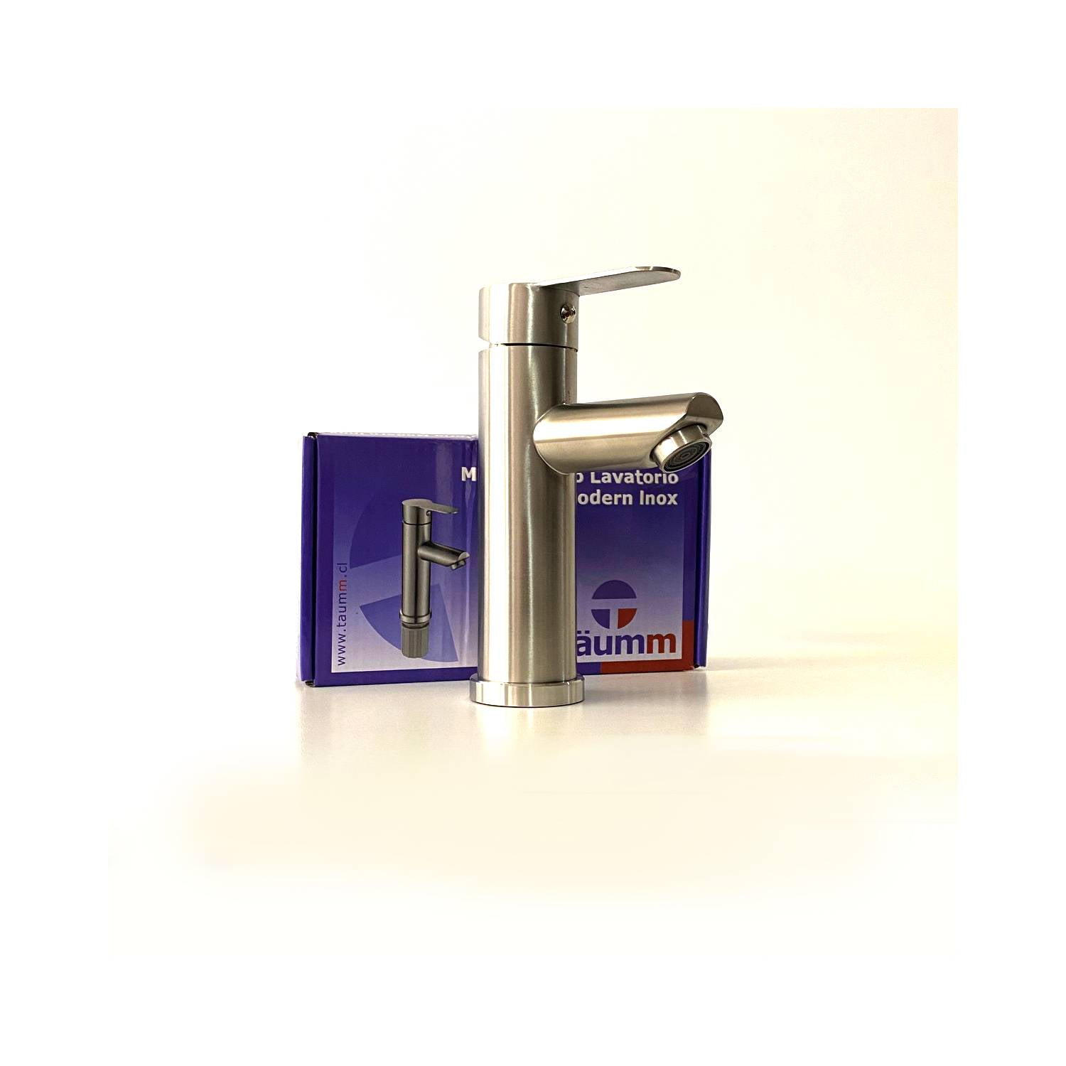 Taumm - Llave Monomando Lavatorio Modern Inox
