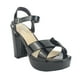 thumbnail image 3 of Sandalia Chalada Mujer Vina-1 Negro Fiesta, 3 of 7