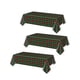 thumbnail image 2 of Mantel Desechable Navideño Para Fiestas, Impermeable, Rectangular, Protector De Mesa, 3 Piezas, Cuadros Pequeños, 2 of 5