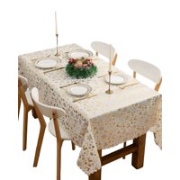 Rouss - Mantel Decorativo Antimanchas Diseño Navideño 140X220 Cm 09