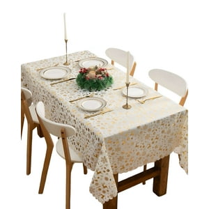 Rouss - Mantel Decorativo Antimanchas Diseño Navideño 140X220 Cm 09