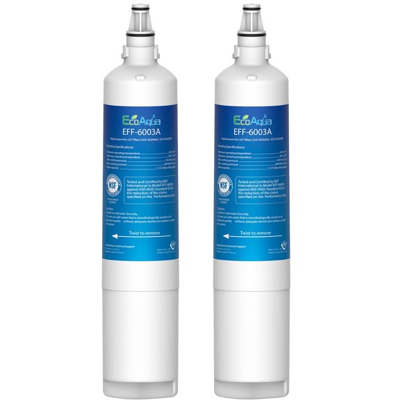 Filtro de agua para frigorífico EcoAqua 5231JA2006A para LG LT600P