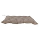 thumbnail image 3 of Cojín Para Silla Columpio Impermeable Asiento Exterior Caqui 100x50x10cm, 3 of 5