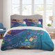 thumbnail image 1 of Encanto Bedding Sets Cartoon Duvet Cover Lightweight 3 Piece Bet Sets for Kids Boys Girls, 1 of 5