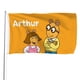 thumbnail image 1 of Arturo Bandera impresa con temática, regalo perfecto para fanáticos, amigos y familiares, y adecuada para actividades al aire libre e interiores, decoraciones de fiesta. 120*180CM, 1 of 6