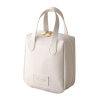 Ioensy - Bolsa De Maquillaje Impermeable Ligera De Gran Capacidad Bolsa De Almacenamiento De Cosméticos De Viaje Blanco