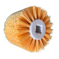 Ioensy - Cepillo De Pulido Abrasivo Grano 80 Azul Muebles De Madera Piso Tambor Bruñido Amarillo