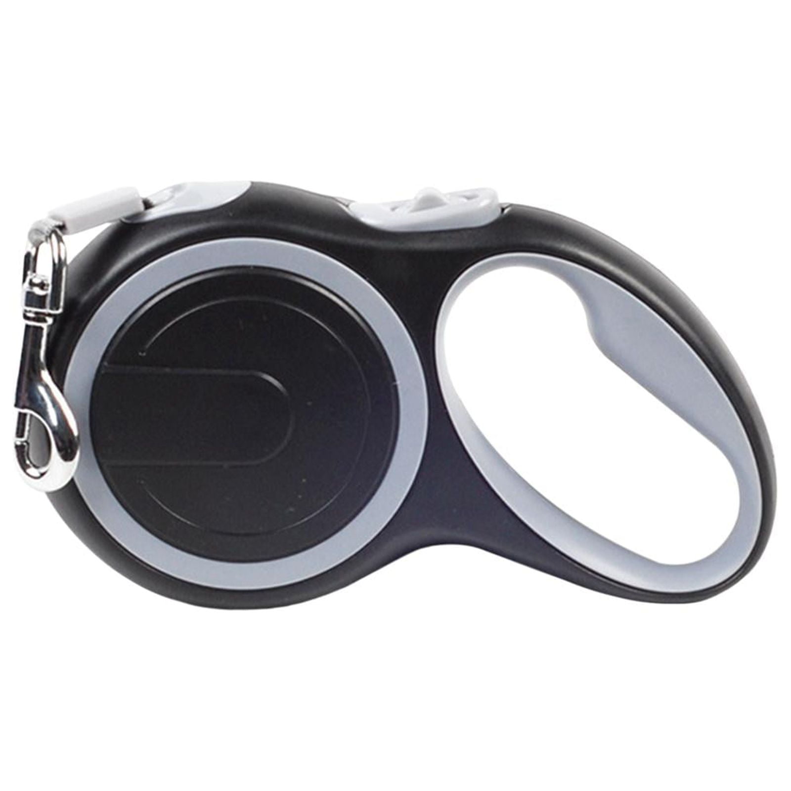 Magideal - Correa Retráctil Para Perros, Correa Para Pasear Perros, Cuerda Telescópica De Tracción, Correa Extensible Duradera Con Luces Led Para Perros Pequeños , Gris, Estilo B